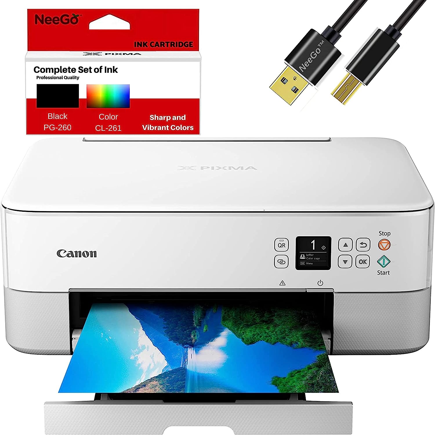 Canon-Wireless-Pixma-Inkjet-All-in-One-Printer-with-Scanner-High-Resolution-Fast-Speed-Printing-Compact-Size-Up-to-4800x1200-DPI-Color-Resolution-Bonus-Set-of-NeeGo-Ink-and-6-Ft-Printer-Cable-1